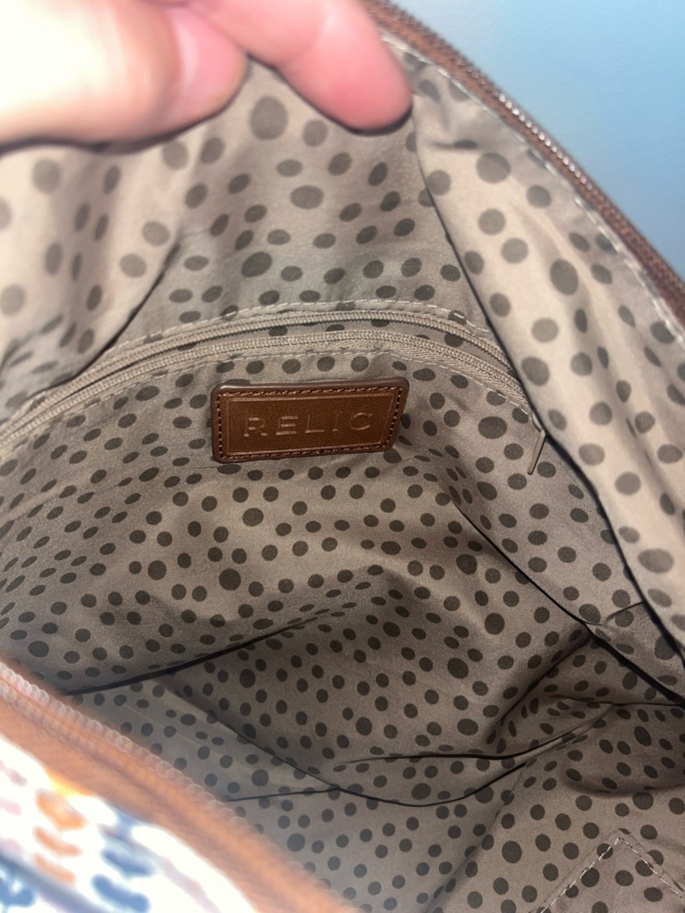 Bohemian Floral Canvas Shoulder Bag by Relic, #boho #cottagecore - Picture 8 of 8